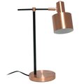 Lalia Home Lalia Home Mid Century Modern Metal Table Lamp, Rose Gold LHT-4001-RG